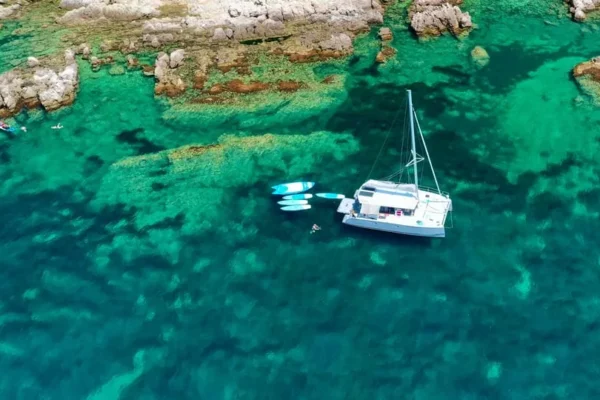 Calanques Catamaran Tour & Standup Paddle